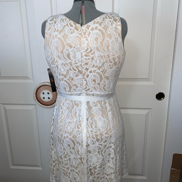 I Le Dresses Adorable Lace Overlay Dress For Special Occasion